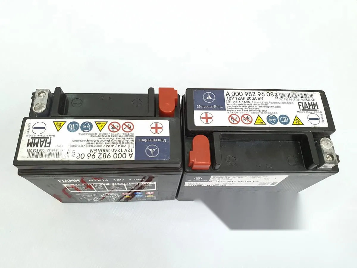Auxiliary battery S500 A0009829608
